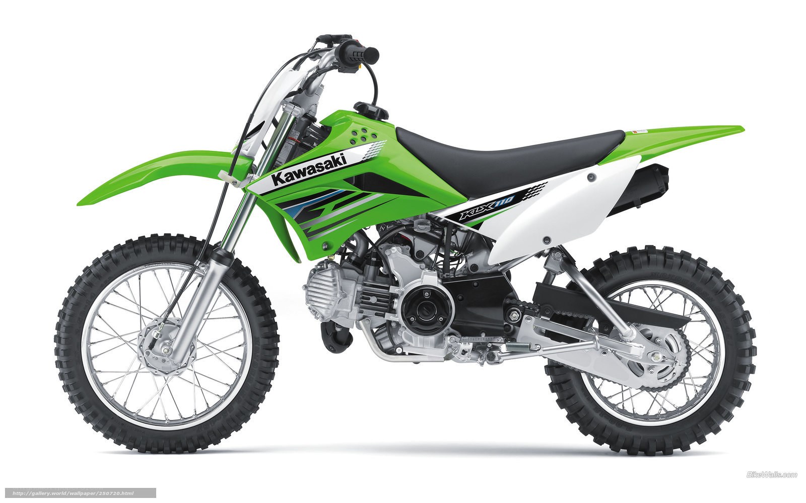 Kawasaki KX110 dirt bike