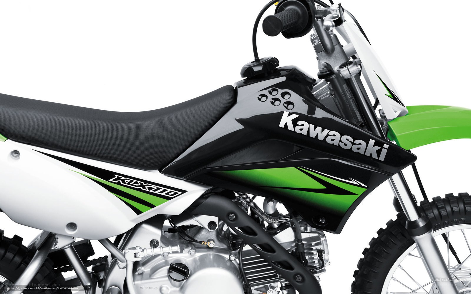 Kawasaki KX110 dirt bike