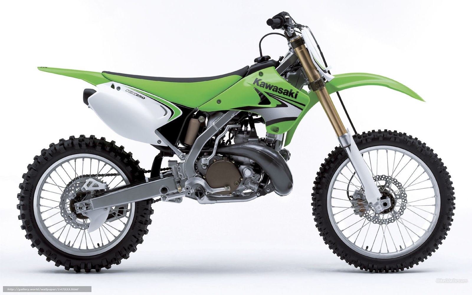 Kawasaki KX250 dirt bike