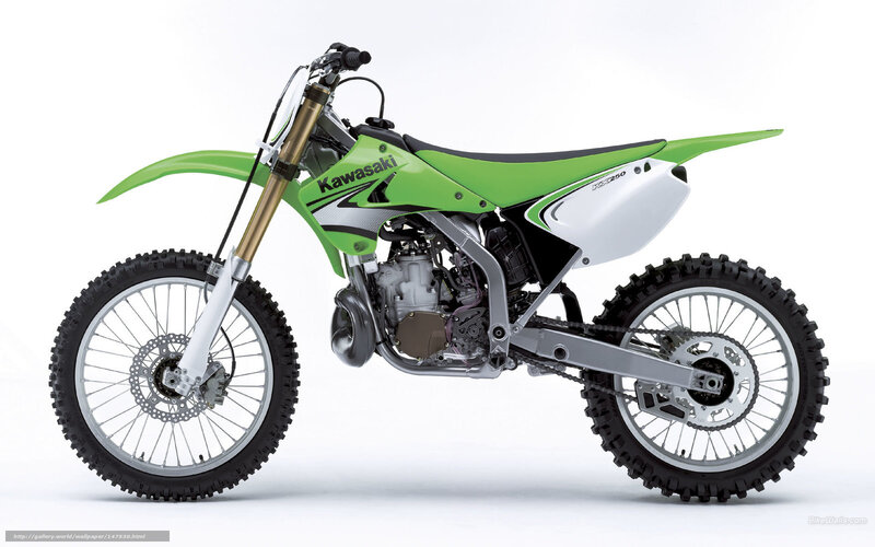 Kawasaki KX250 dirt bike