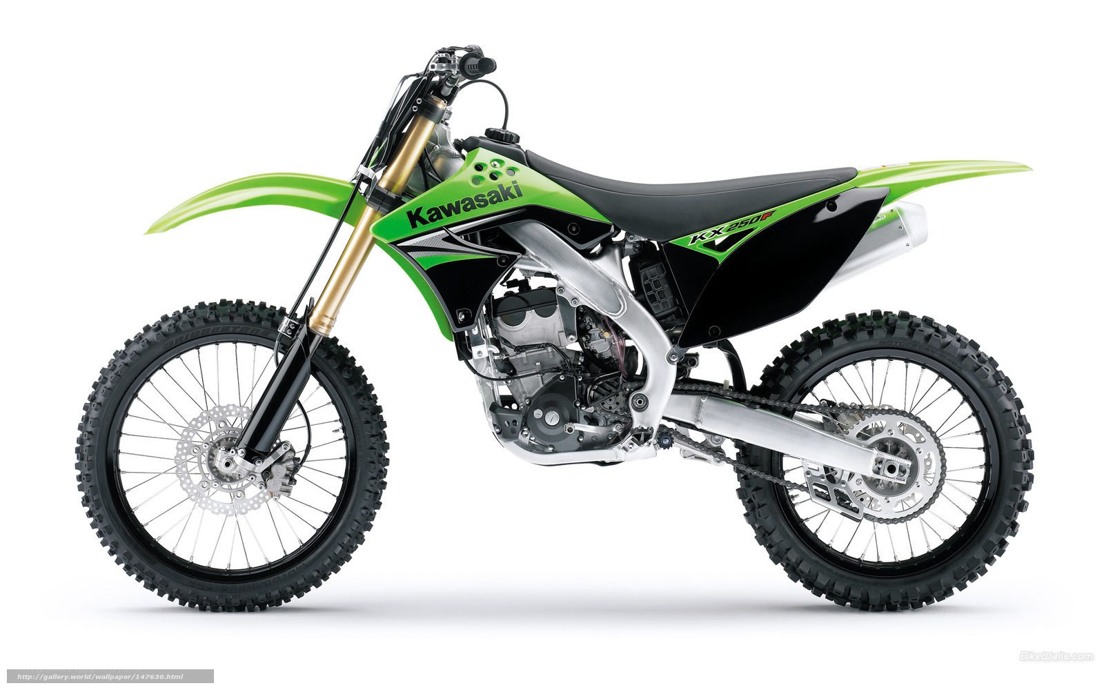 Kawasaki KX250F dirt bike