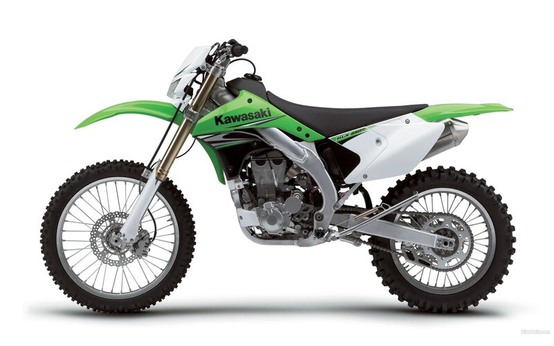 Kawasaki KX450F dirt bike