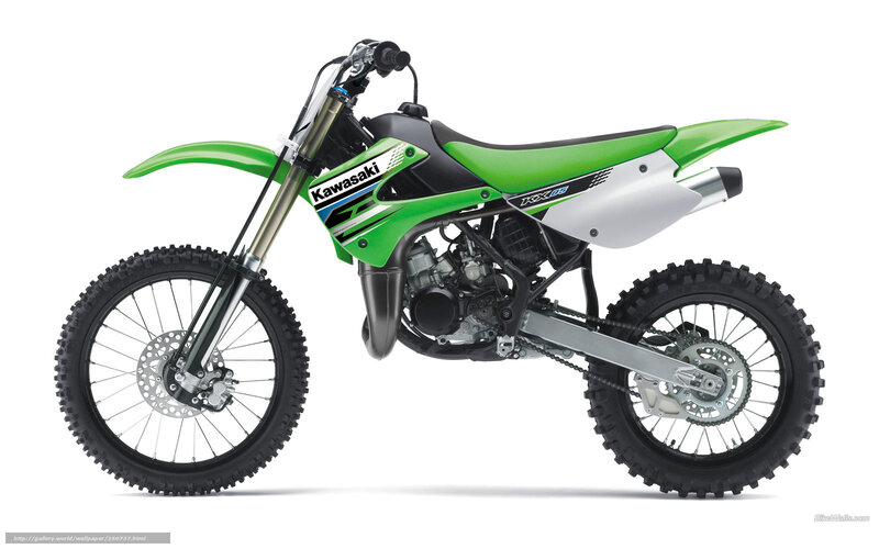 Kawasaki KX65 dirt bike