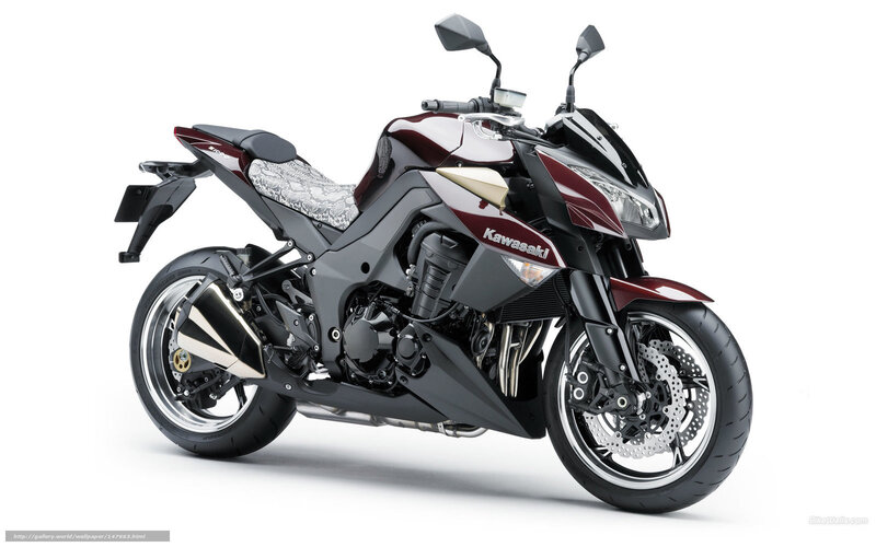 Kawasaki Motorcycle — Black