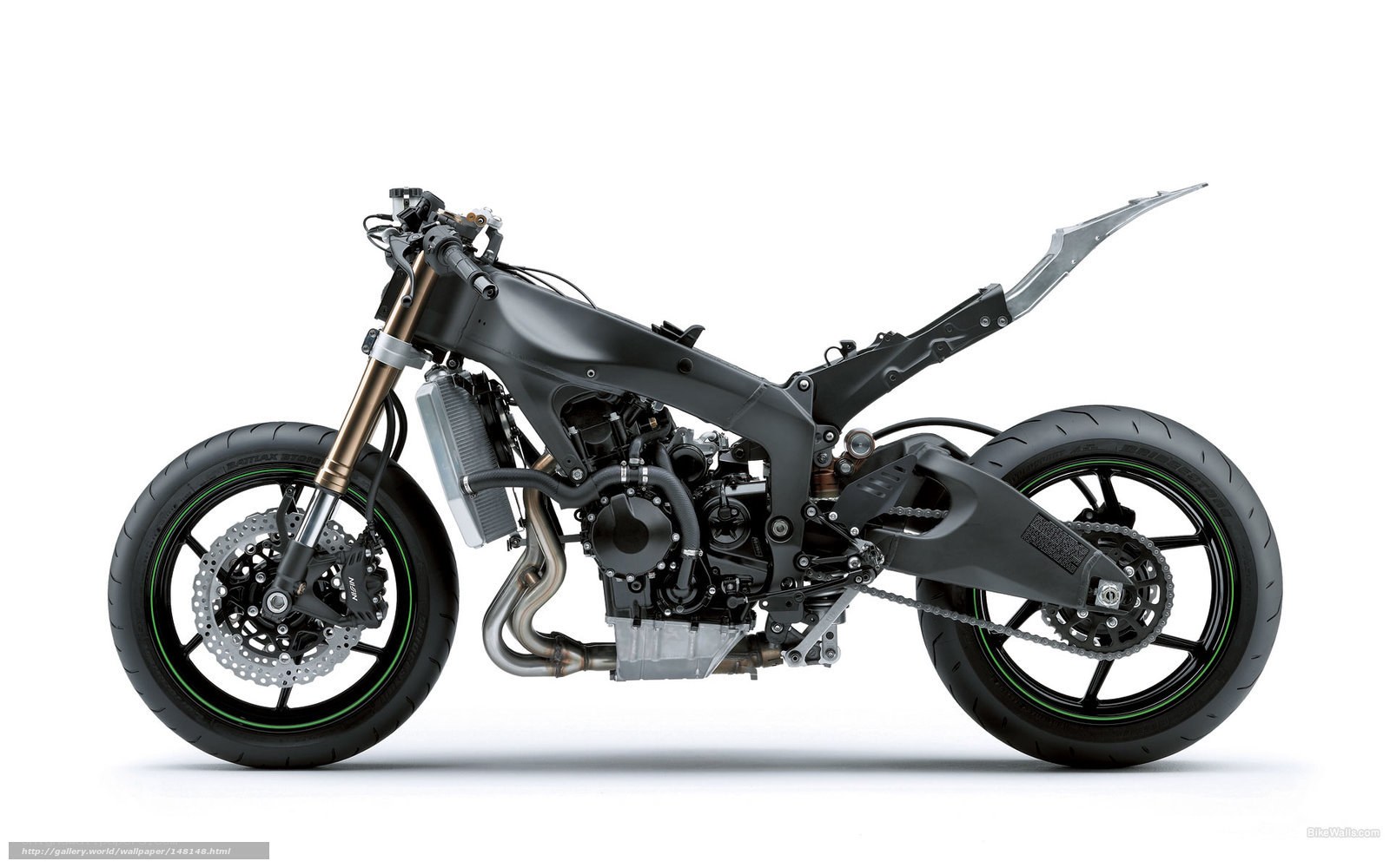 Kawasaki motorcycle frame
