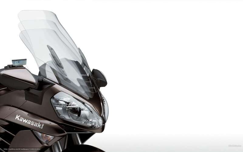 Kawasaki Motorcycle Front