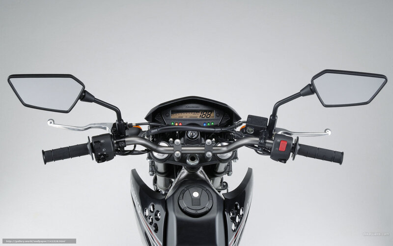 Kawasaki motorcycle handlebars