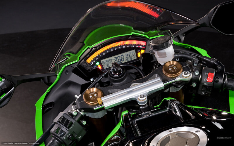 Kawasaki Ninja H2 dashboard