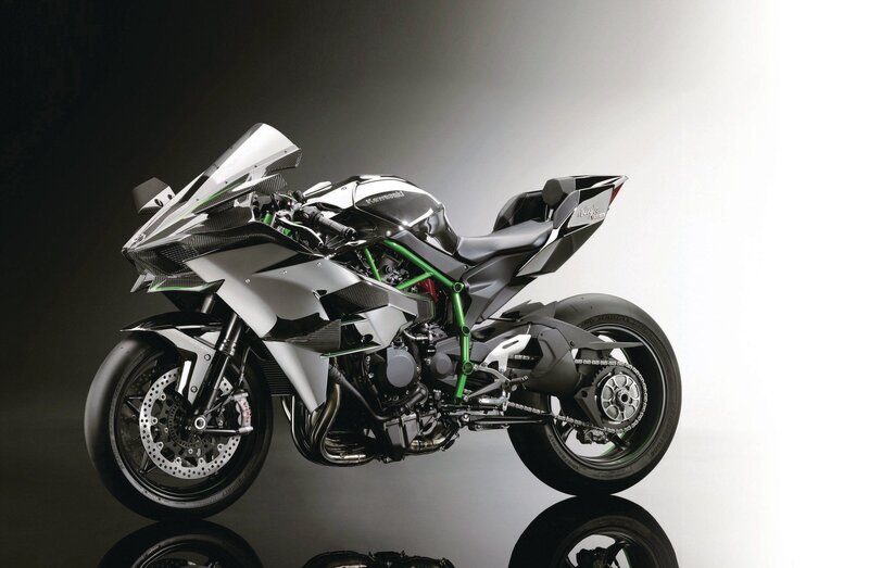Kawasaki Ninja H2R Motorcycle — Black
