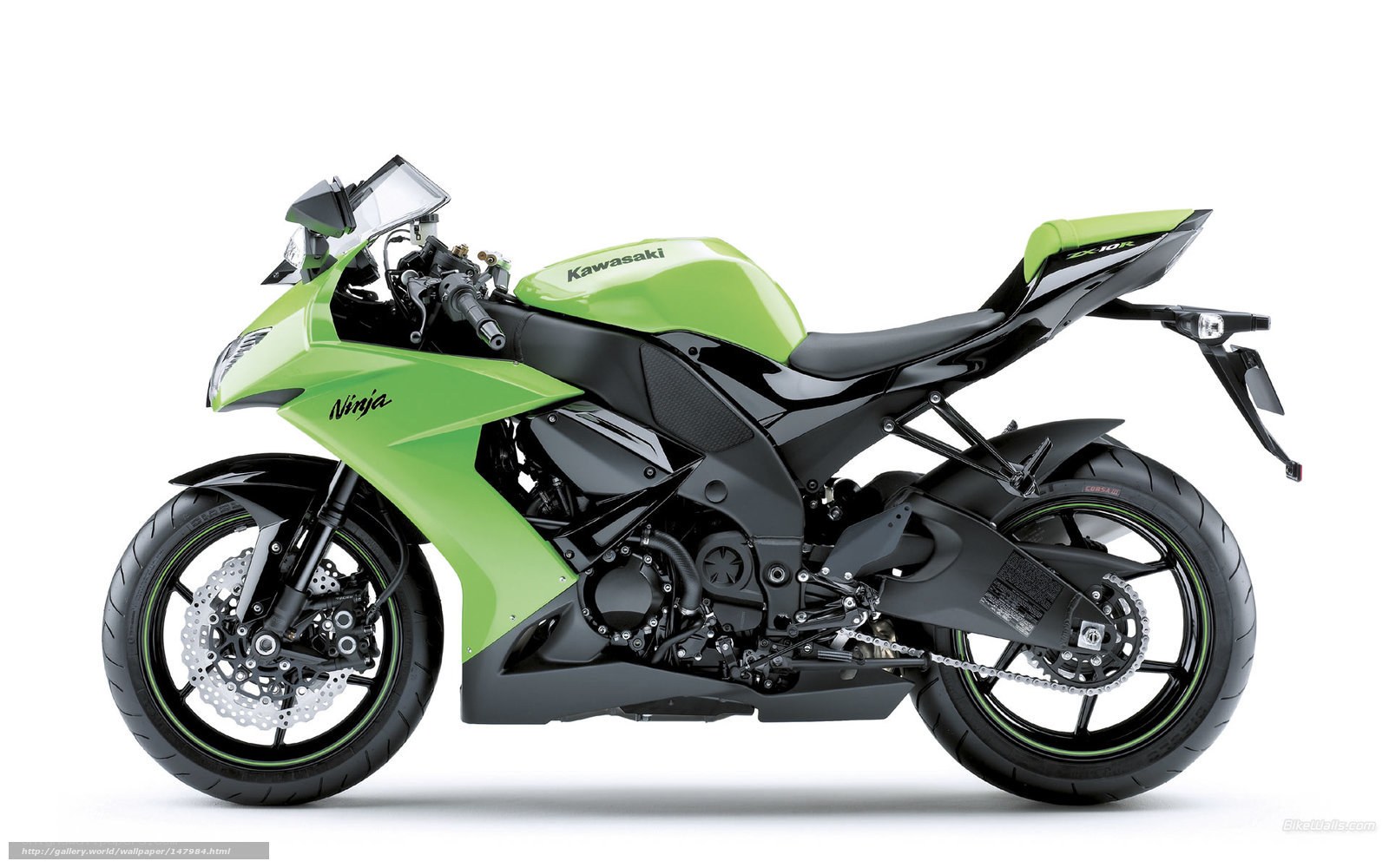Kawasaki Ninja ZX-10R motorcycle