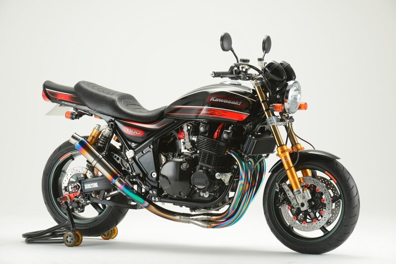 Kawasaki Z1000 custom motorcycle