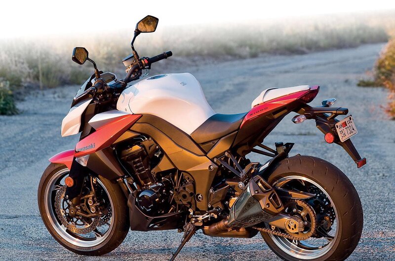 Kawasaki Z1000 motorcycle