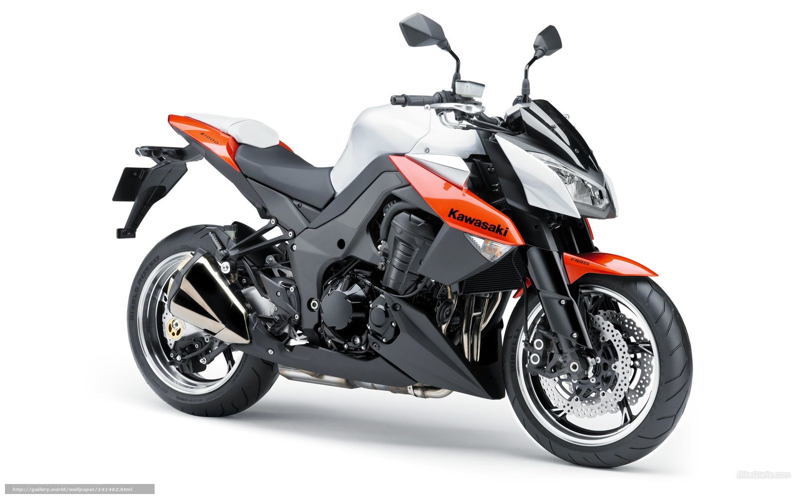 Kawasaki Z1000 motorcycle