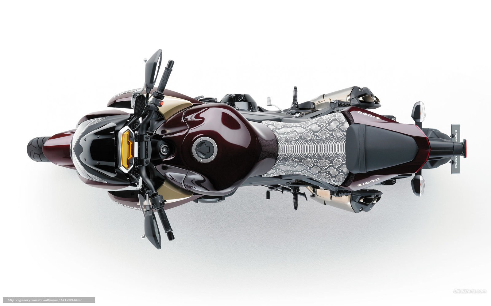 Kawasaki Z1000 motorcycle