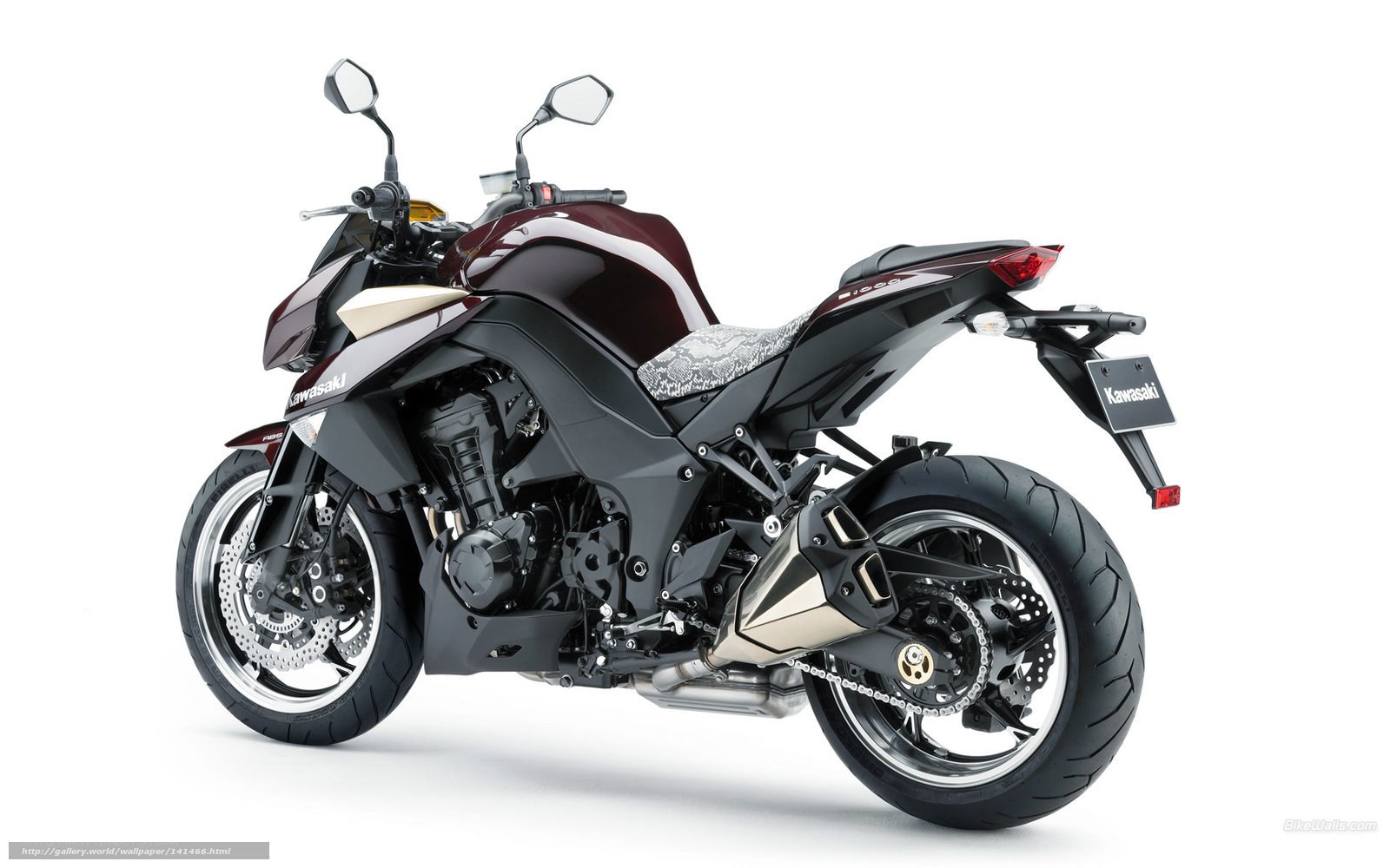 Kawasaki Z1000 motorcycle