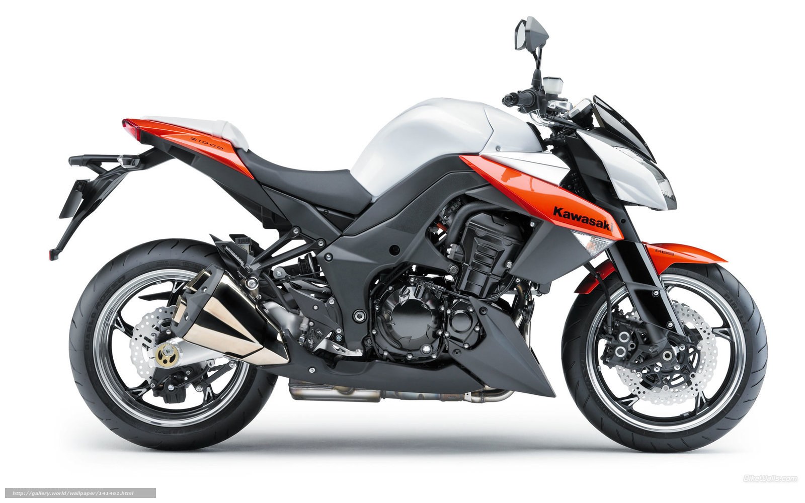 Kawasaki Z1000 motorcycle