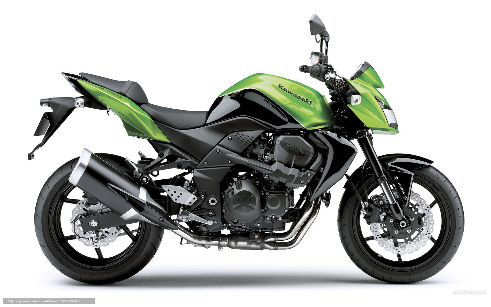 Kawasaki Z750 motorcycle
