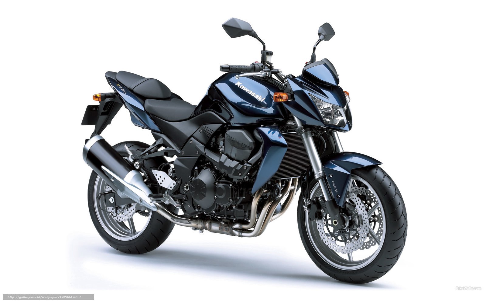 Kawasaki Z750 motorcycle