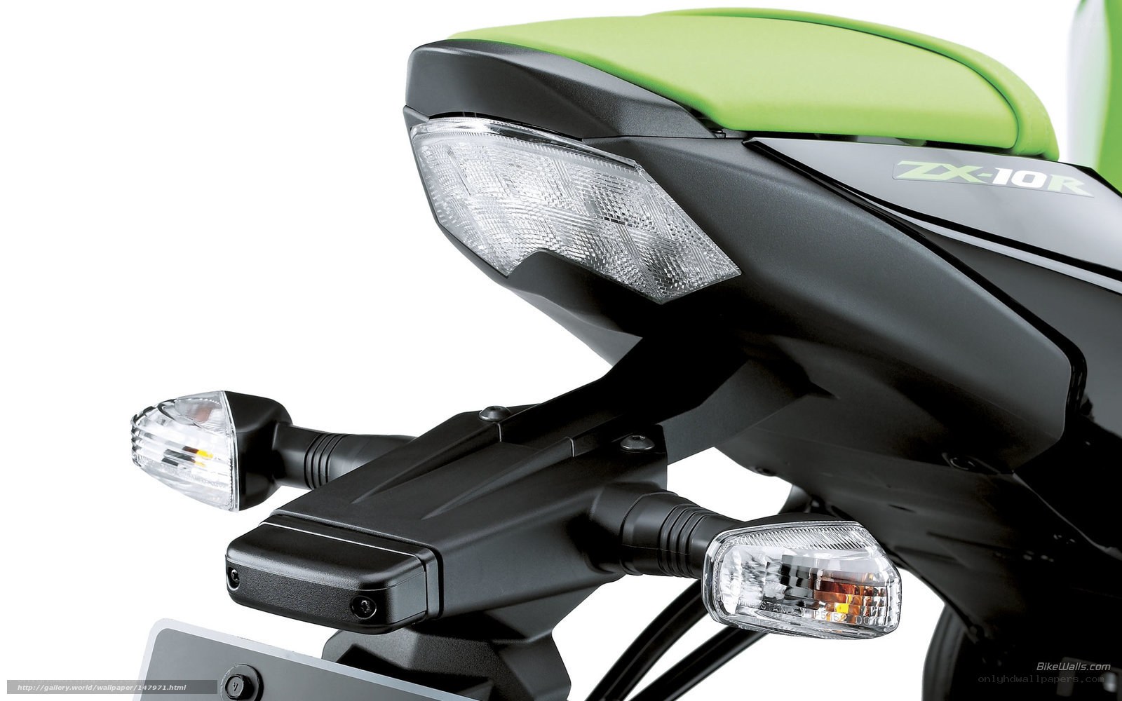 Kawasaki ZX-10R rear view