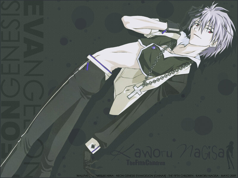Kaworu Nagisa from Neon Genesis Evangelion