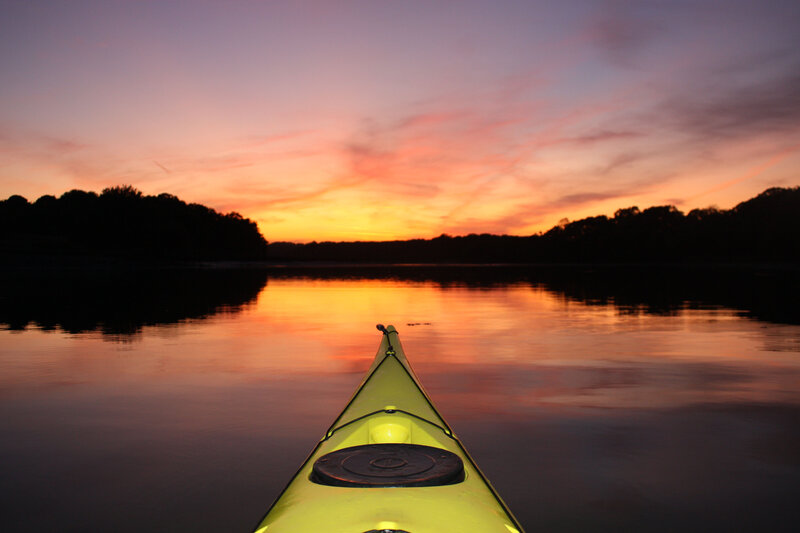 Kayak on a Lake