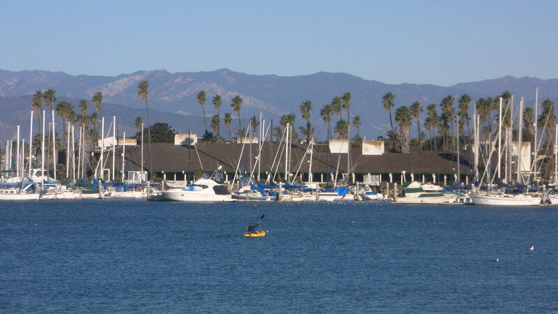 Kayaker in Marina