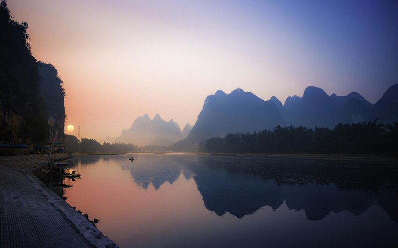 Kayaker on River