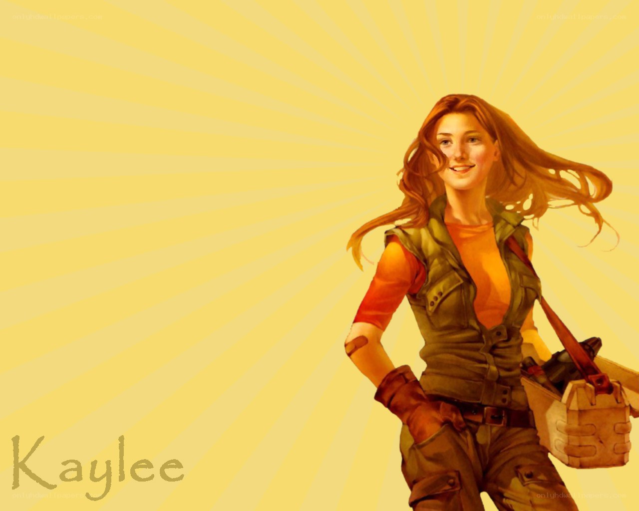 Kaylee character illustration