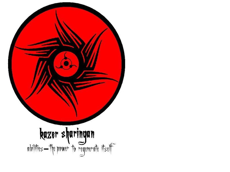 Kazer Sharingan symbol