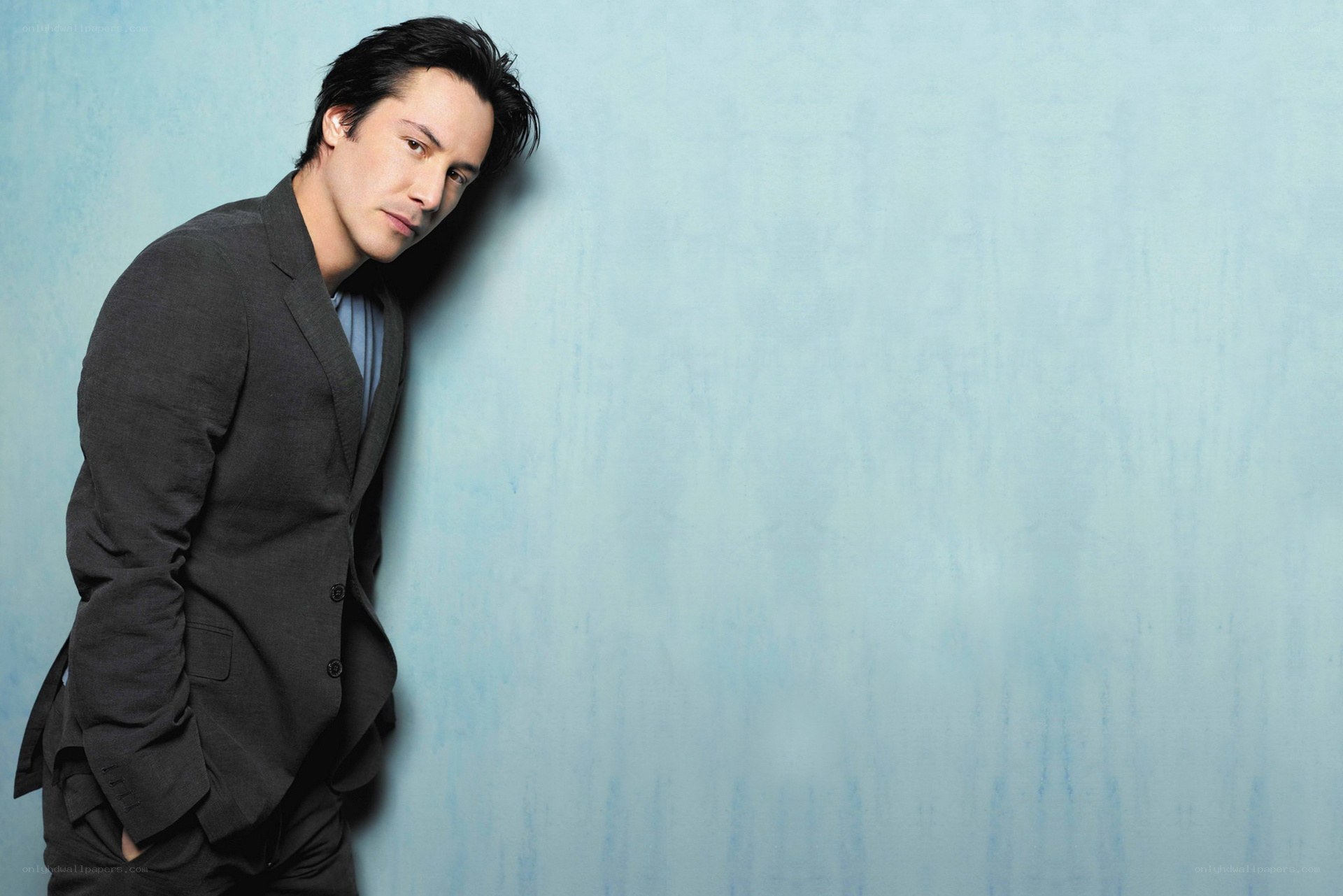 Keanu Reeves in a suit