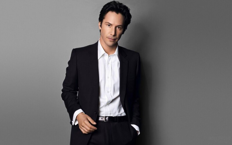 Keanu Reeves in a suit
