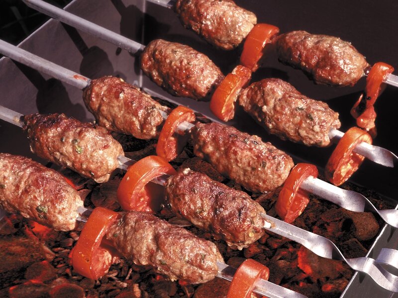 Kebabs on Skewers