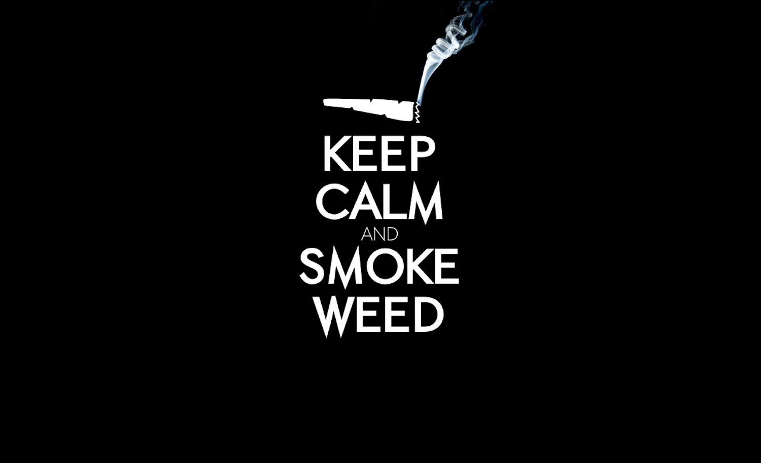 Keep Calm and Smoke Weed