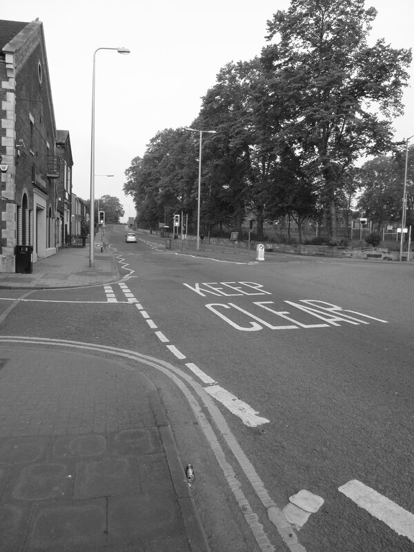 Keep Clear road marking
