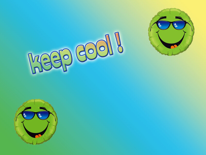 Keep Cool Smiley Balloons