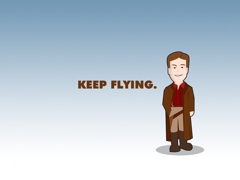 Keep Flying Message