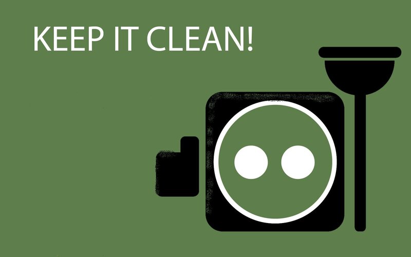 Keep It Clean sign