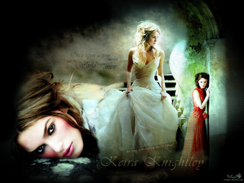 Keira Knightley fantasy collage