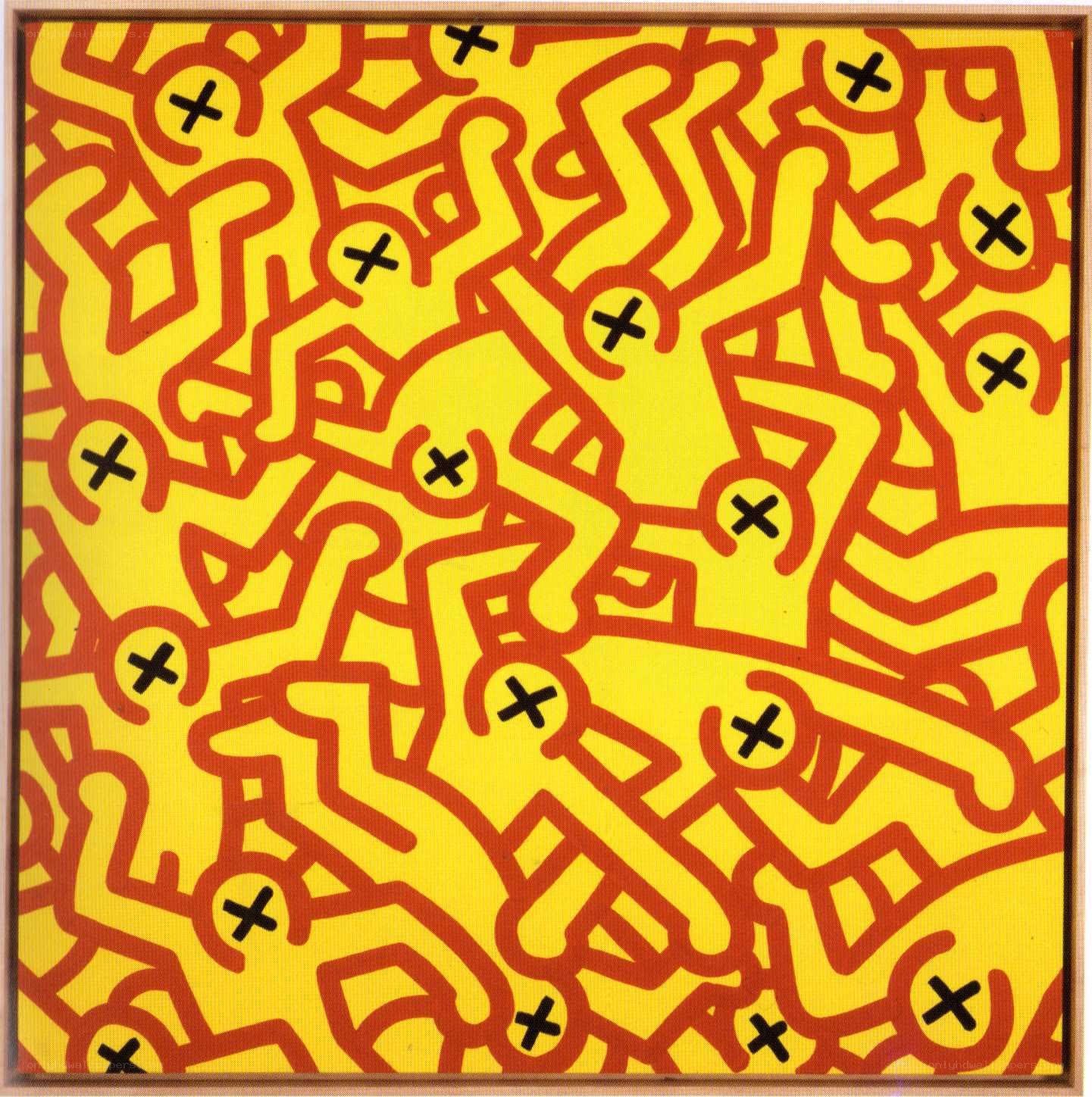 Keith Haring's Pop Shop Art