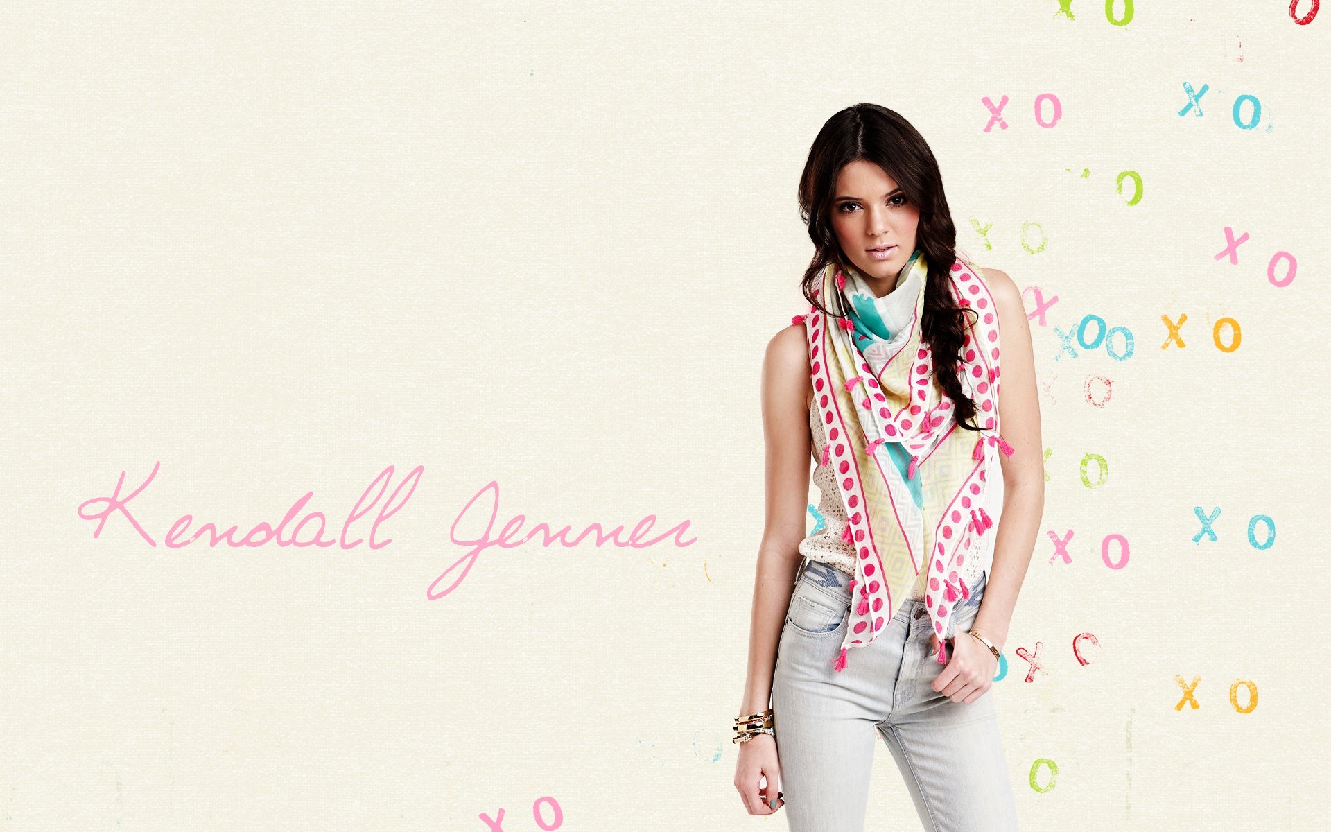 Kendall Jenner fashion portrait