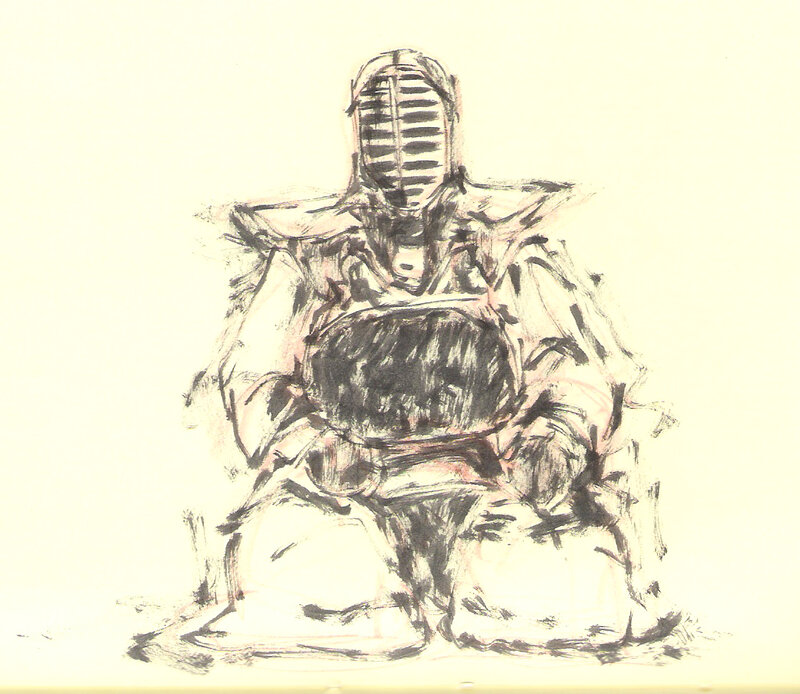kendo practitioner sketch