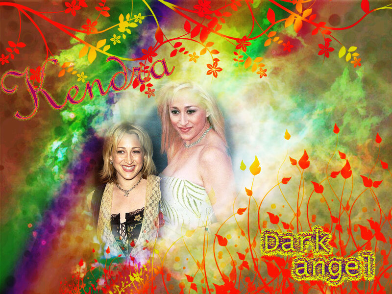 Kendra and Dark Angel collage