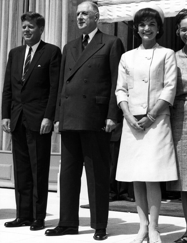 Kennedy and Nixon with Jackie Kennedy