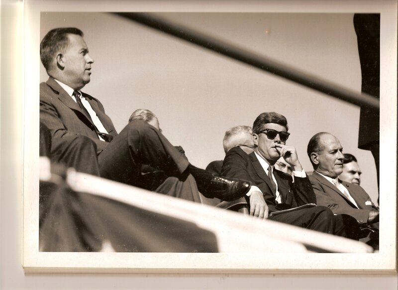 Kennedy at an event