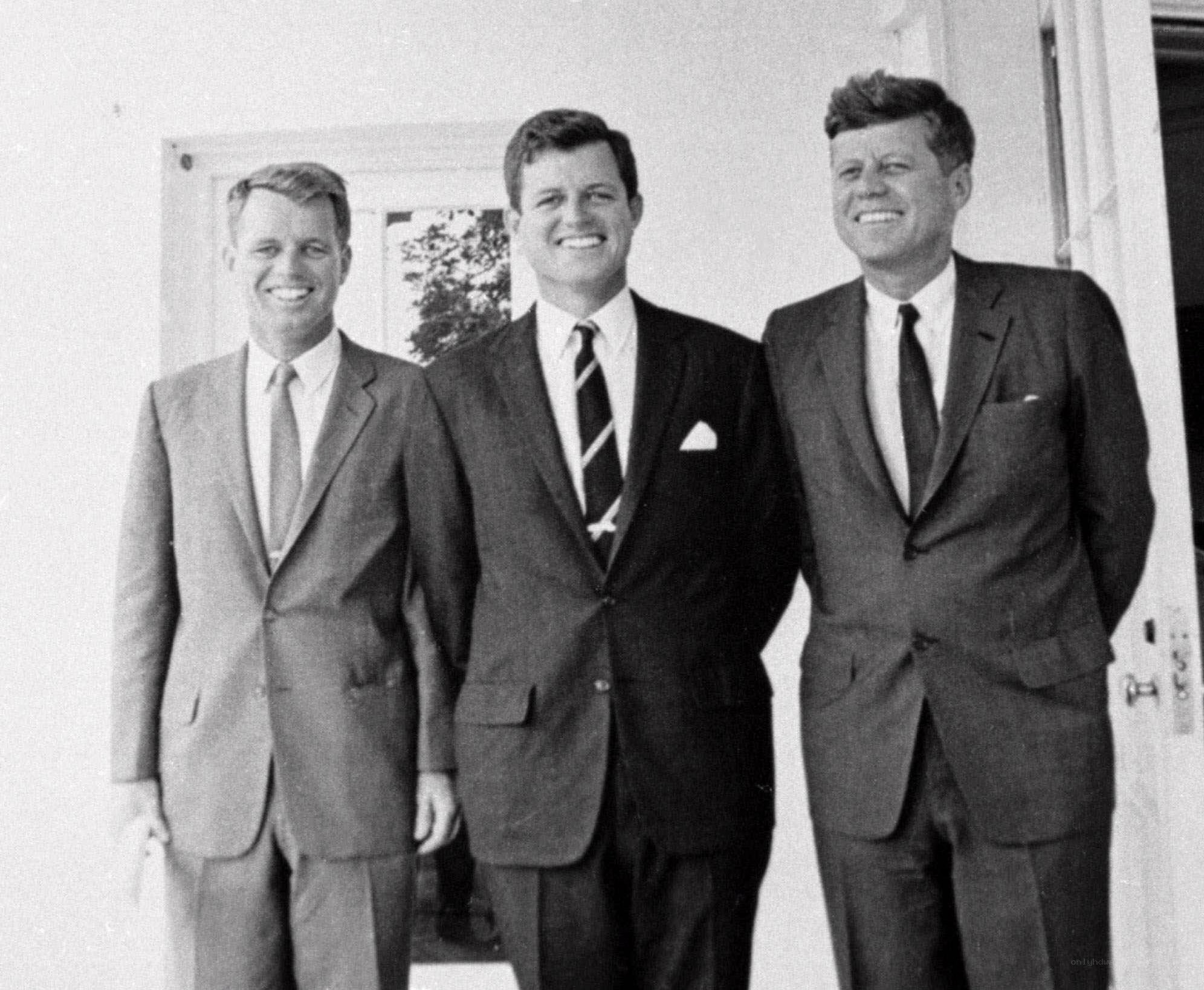 Kennedy brothers standing together