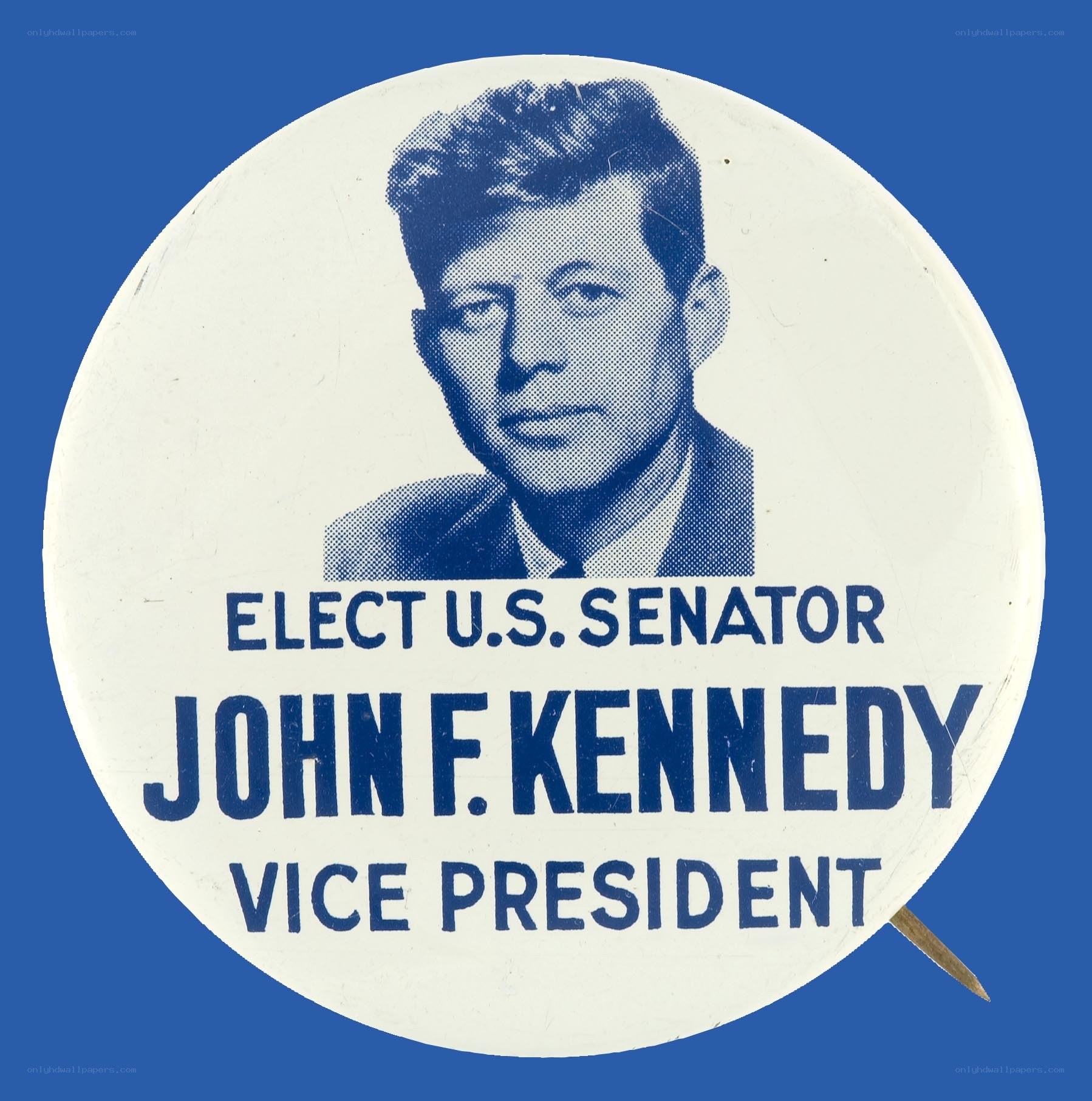 Kennedy campaign button