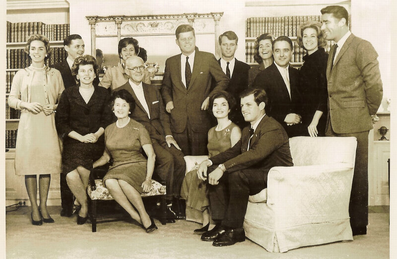 Kennedy family portrait