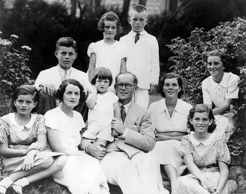 Kennedy family portrait