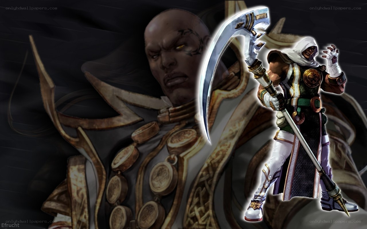 Kenshi and a warrior with scythe