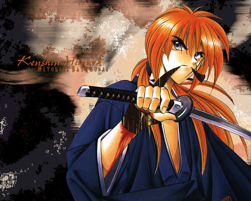 Kenshin Himura with sword